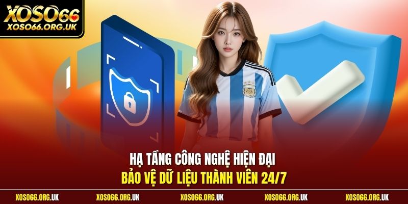 Hạ tầng công nghệ hiện đại bảo vệ dữ liệu thành viên 24/7
